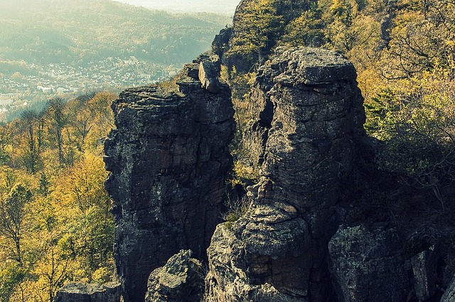 Co navštívit a vidět v Baden-Badenu, skála Battert