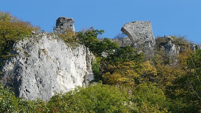 Blaubeuren zřícenina Hohengerhausen