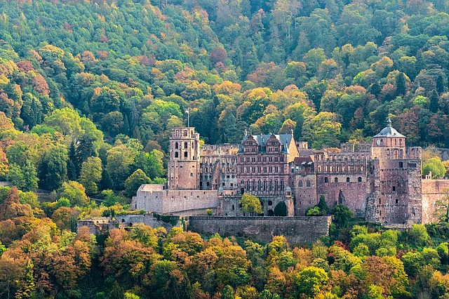 Co navštívit a vidět v Heidelbergu, hrad