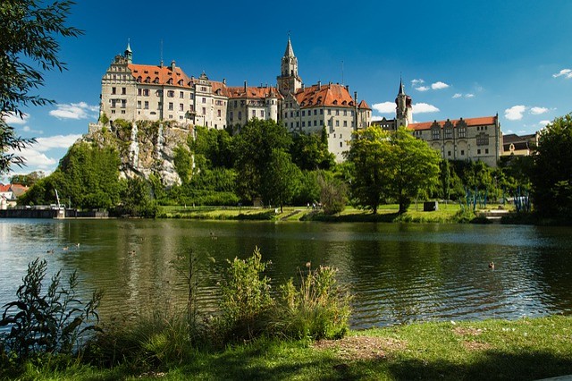 hrad Sigmaringen Německo