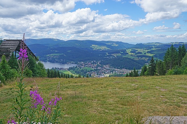 Německo, jezero Titisee