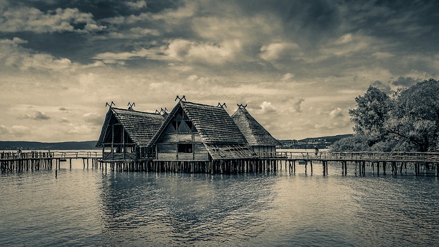 skanzen prehistorických obydlí Uhldingen, co navštívit a vidět v Meersburgu, v Bádensku-Württembersku