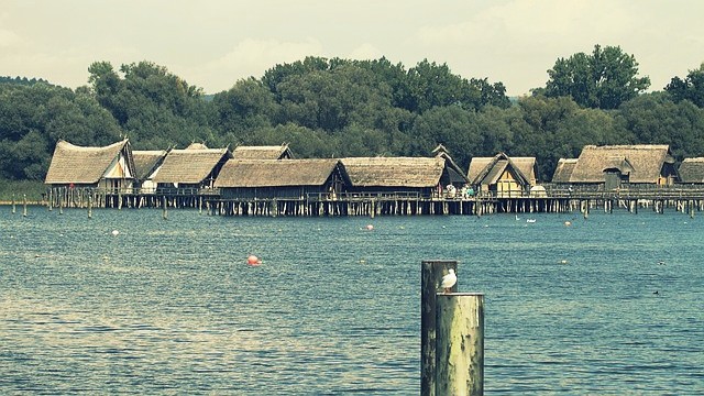 skanzen prehistorických obydlí Uhldingen, co navštívit a vidět v Meersburgu, v Bádensku-Württembersku