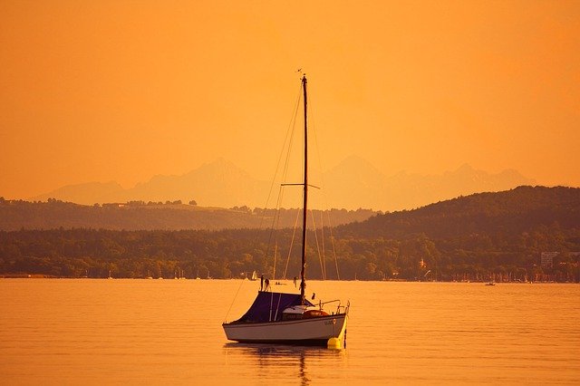 Německo jezero Ammersee co navštívit a vidět