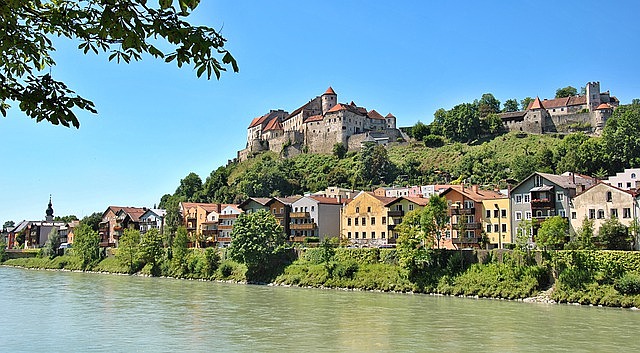 Německo Burghausen co navštívit a vidět