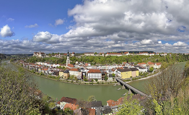 Německo Burghausen co navštívit a vidět