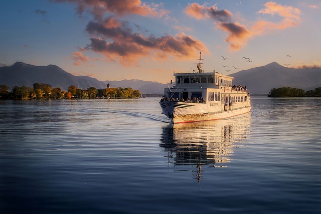 Německo jezero Chiemsee co navštívit a vidět