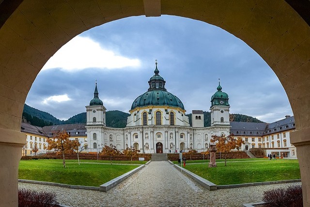 Německo klášter Ettal co navštívit a vidět