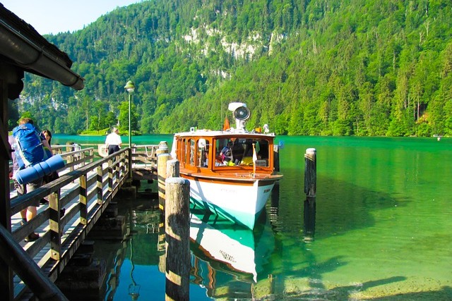 Německo jezero Königsee co navštívit a vidět