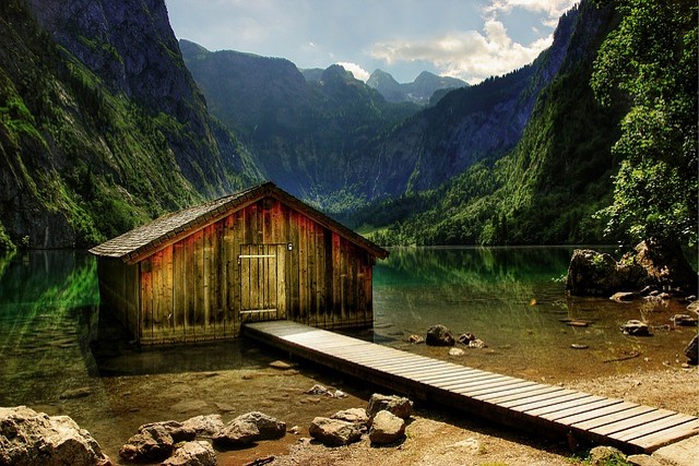 Německo jezero Königsee co navštívit a vidět