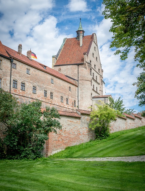 Německo Landshut Trausnitz co navštívit a vidět