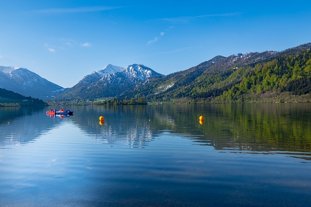Německo jezero Schliersee co navštívit a vidět