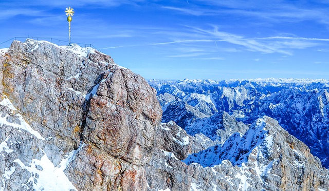 Německo výšlap na Zugspitze z Německa co navštívit a vidět