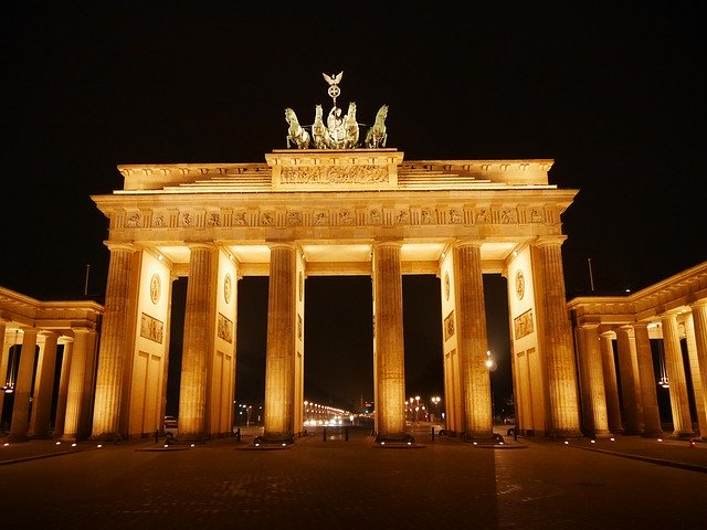 Berlín - Braniborská brána, co navštívit a vidět, turistické atrakce, průvodce Berlín