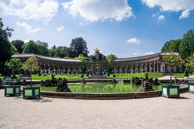 Německo Bayreuth zámek Eremitage co navštívit a vidět, průvodce