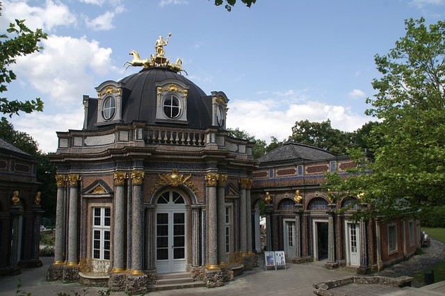 Německo Bayreuth zámek Eremitage co navštívit a vidět, průvodce