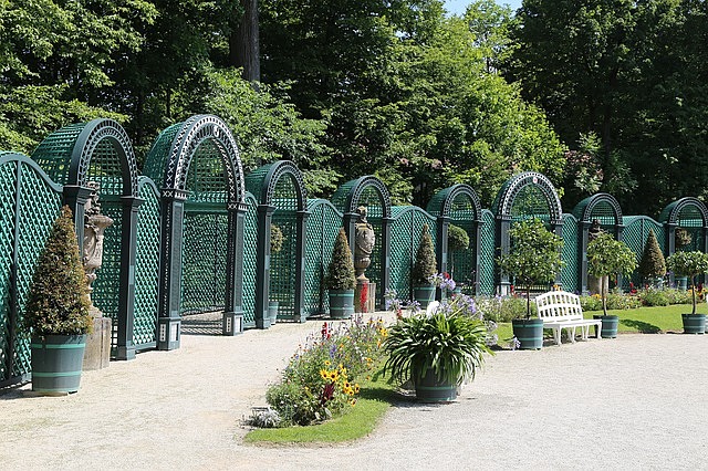 Německo Bayreuth zámek Eremitage co navštívit a vidět, průvodce