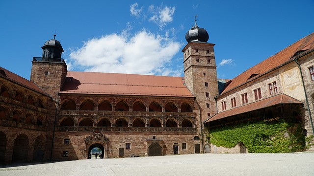 Německo Kulmbach pevnost Plassenburg co navštívit a vidět, průvodce