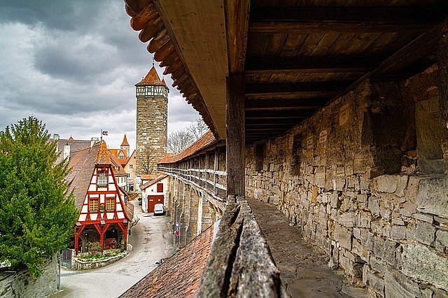 Německo Rothenburg ob der Tauber co navštívit a vidět, průvodce