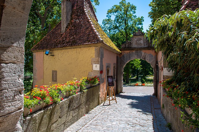 Německo Rothenburg ob der Tauber co navštívit a vidět, průvodce