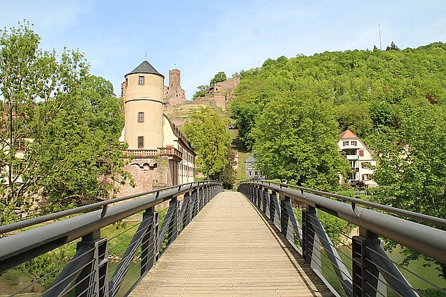 Německo hrad a město Wertheim co navštívit a vidět, průvodce