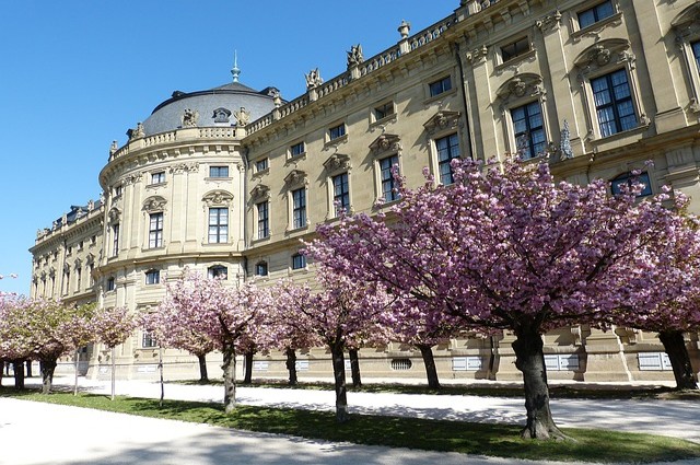 Německo Würzburg rezidence co navštívit a vidět, průvodce