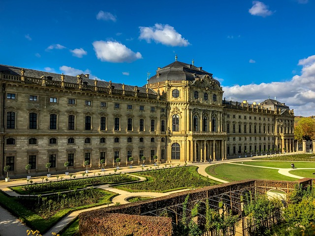 Německo Würzburg Rezidence co navštívit a vidět, průvodce