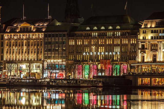 Co navštívit a vidět v Hamburku Binnenalster Cesty po světě