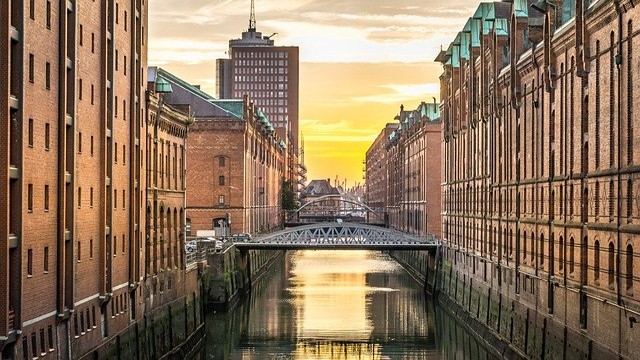 Co navštívit a vidět v Hamburku Skladištní část Speicherstadt Cesty po světě