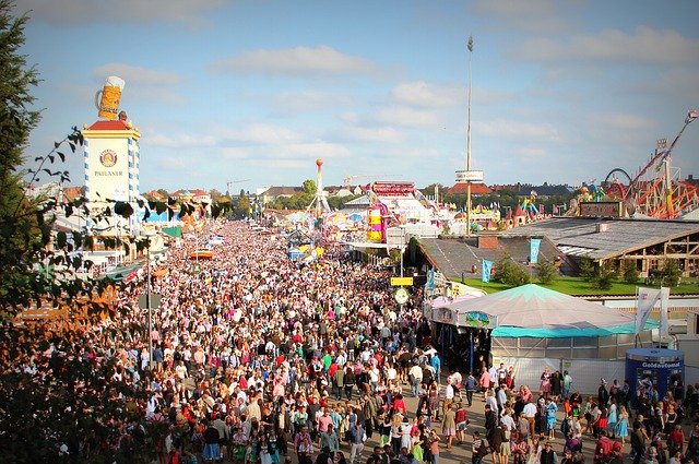 Mnichov Oktoberfest co navštívit a vidět, turistické atrakce, průvodce Mnichov