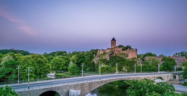 co navštívit a vidět v Halle, hrad giebichenstein