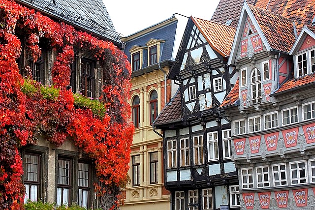 co navštívit a vidět v Sasku-Anhaltsku, Quedlinburg - náměstí Markt