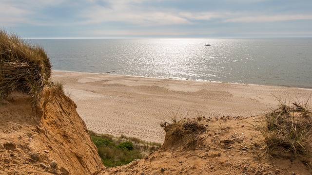 Sylt Kampen Rottes Cliff Šlesvicko-Holštýnsko  co navštívit a vidět Cesty po světě