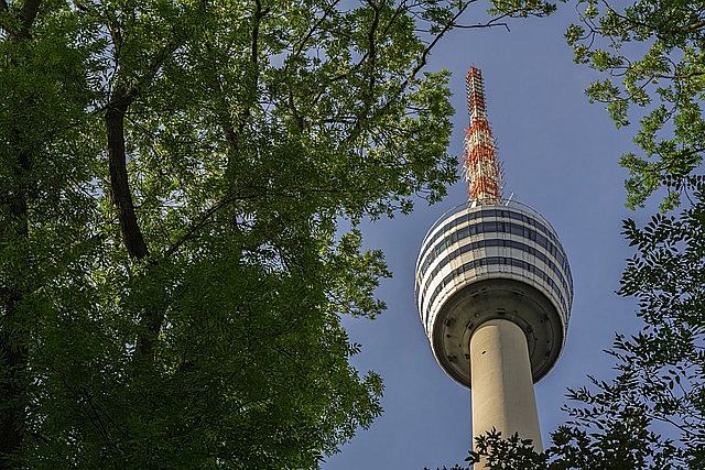 Stuttgart televizní věž co navštívit a vidět