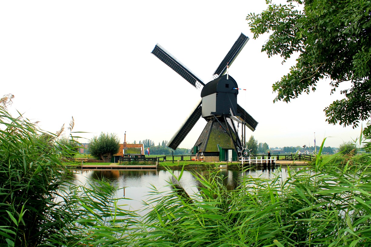 větrné mlýny Kinderdijk