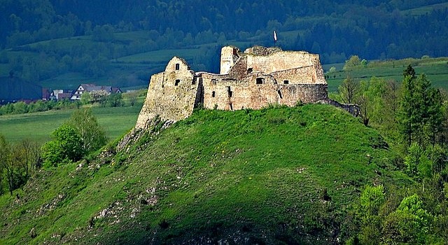 Pieninský národní park, hrad Czorsztyn Polsko co navštívit a vidět