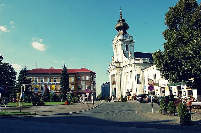 Wadowice, bazilika, Polsko co navštívit a vidět