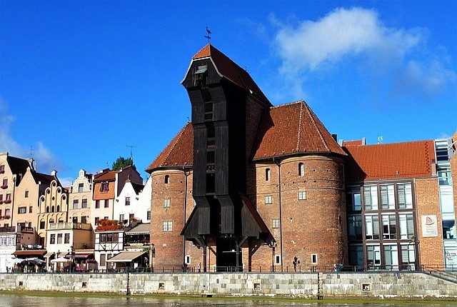 Polsko Gdaňsk nábřeží