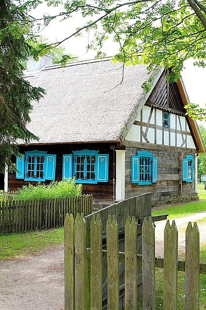 Polsko skanzen Olštýnek