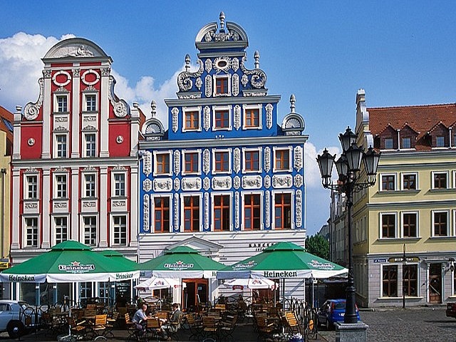 Štětín náměstí Sienny Rynek