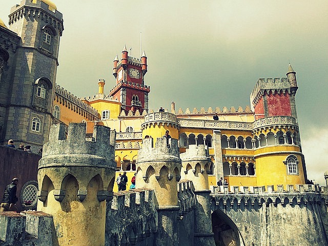 Portugalsko Sintra Palácio da Pena, co navštívit a vidět, průvodce