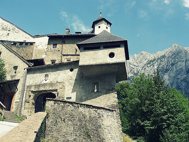 Salcbursko, hrad Hohenwerfern, co navštívit a vidět