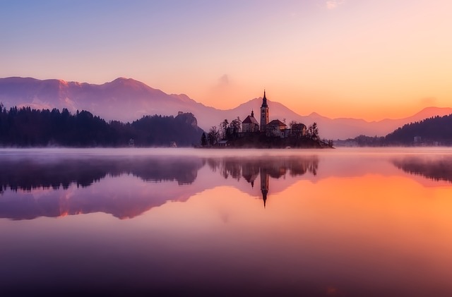 Slovinsko Julské Alpy Bled co navštívit a vidět ve Slovinsku